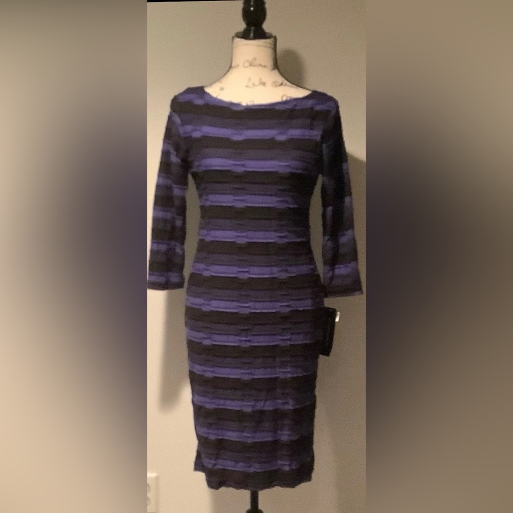 NWT Sharagano Striped Dress